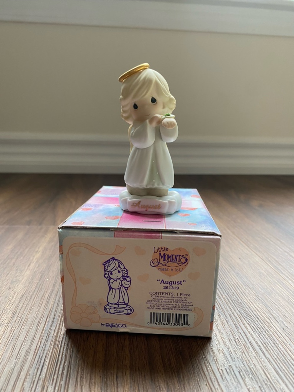 Precious Moments | August angel figurine